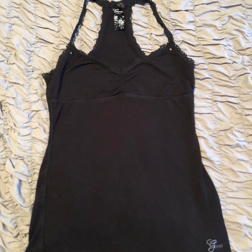 Guess tank size small black